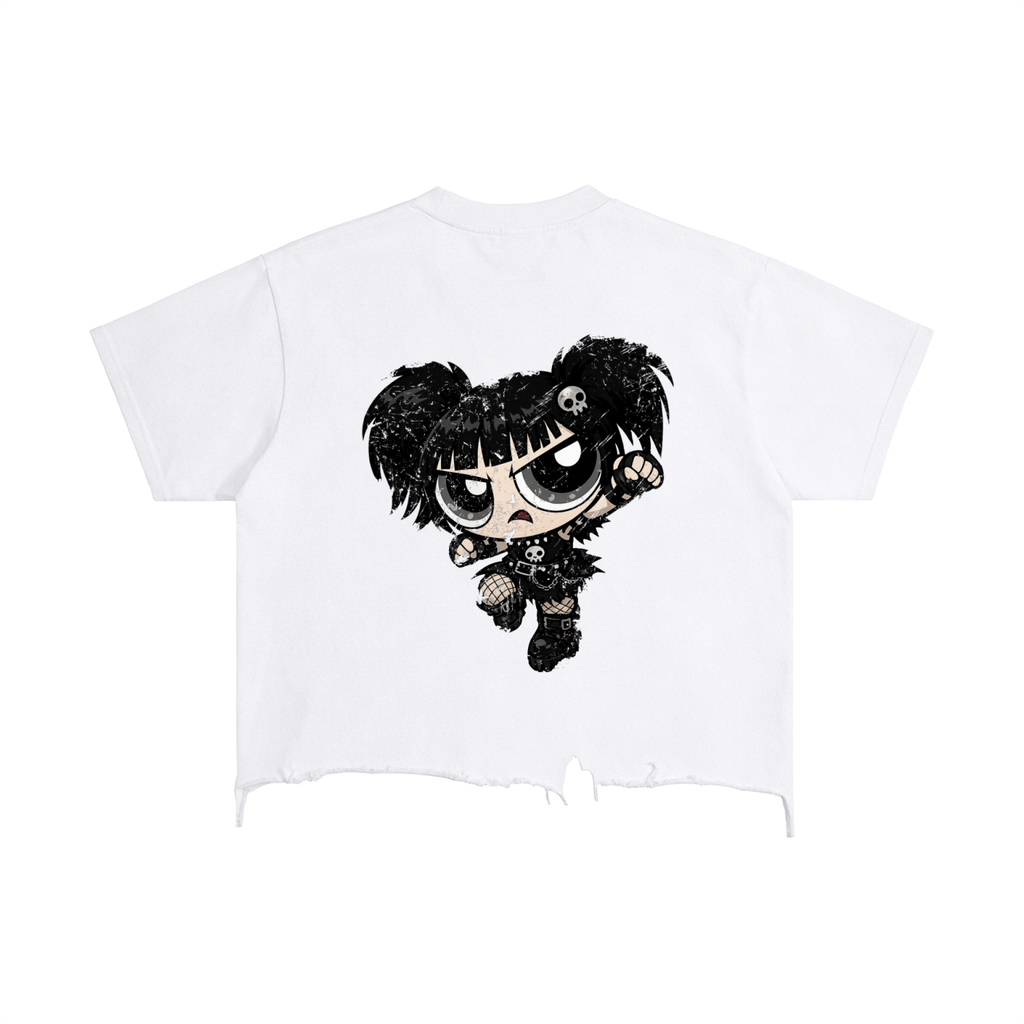Distressed Hem T-Shirt