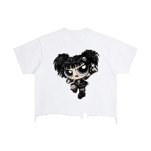 Distressed Hem T-Shirt