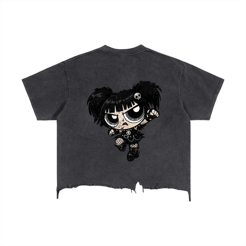 Distressed Hem T-Shirt