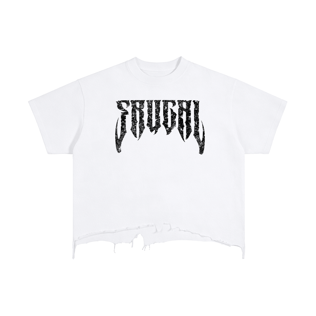 Distressed Hem T-Shirt